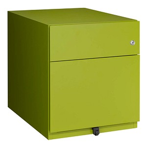 BISLEY Note Rollcontainer grün 2 Auszüge 42,0 x 56,5 x 49,5 cm BISLEY Note Rollcontainer grün 2 Auszüge 42,0 x 56,5 x 49,5 cm von Bisley