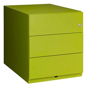 BISLEY Note Rollcontainer grün 3 Auszüge 42,0 x 56,5 x 49,5 cm BISLEY Note Rollcontainer grün 3 Auszüge 42,0 x 56,5 x 49,5 cm von Bisley