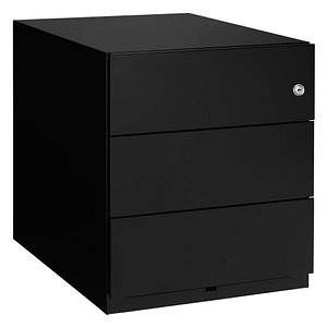 BISLEY Note Rollcontainer schwarz 3 Auszüge 42,0 x 56,5 x 49,5 cm BISLEY Note Rollcontainer schwarz 3 Auszüge 42,0 x 56,5 x 49,5 cm von Bisley
