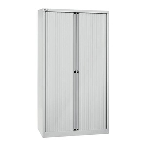 BISLEY Rollladenschrank lichtgrau, silber 4 Fachböden 100,0 x 43,0 x 198,0 cm BISLEY Rollladenschrank lichtgrau, silber 4 Fachböden 100,0 x 43,0 x 198,0 cm von Bisley