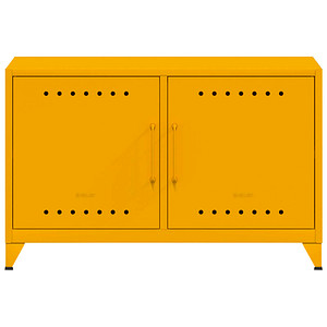 BISLEY Sideboard Fern Cabby, FERCAB642 gelb 114,0 x 40,0 x 72,5 cm von Bisley