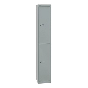 BISLEY Spind silber CLK122355, 2 Schließfächer 30,5 x 30,5 x 180,2 cm BISLEY Spind silber CLK122355, 2 Schließfächer 30,5 x 30,5 x 180,2 cm von Bisley