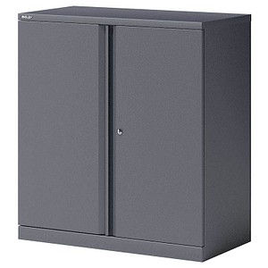 BISLEY Stahlschrank Essentials YECB09101S634 anthrazit 91,4 x 47,0 x 100,0 cm, aufgebaut von Bisley