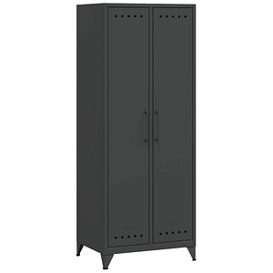 BISLEY Stahlschrank Fern Maxi FERMAX634 anthrazitgrau 70,0 x 51,0 x 180,0 cm, aufgebaut BISLEY Stahlschrank Fern Maxi FERMAX634 anthrazitgrau 70,0 x 51,0 x 180,0 cm, aufgebaut von Bisley