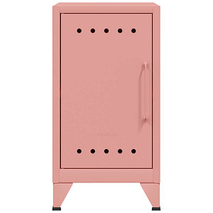 BISLEY Stahlschrank Fern Mini FERMINLH620 pastelpink 38,0 x 40,0 x 72,5 cm, aufgebaut von Bisley