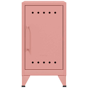 BISLEY Stahlschrank Fern Mini FERMINRH620 pastelpink 38,0 x 40,0 x 72,5 cm, aufgebaut von Bisley