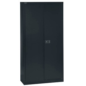 BISLEY Stahlschrank Universal E722A03633 schwarz 91,4 x 40,0 x 180,6 cm, aufgebaut BISLEY Stahlschrank Universal E722A03633 schwarz 91,4 x 40,0 x 180,6 cm, aufgebaut von Bisley