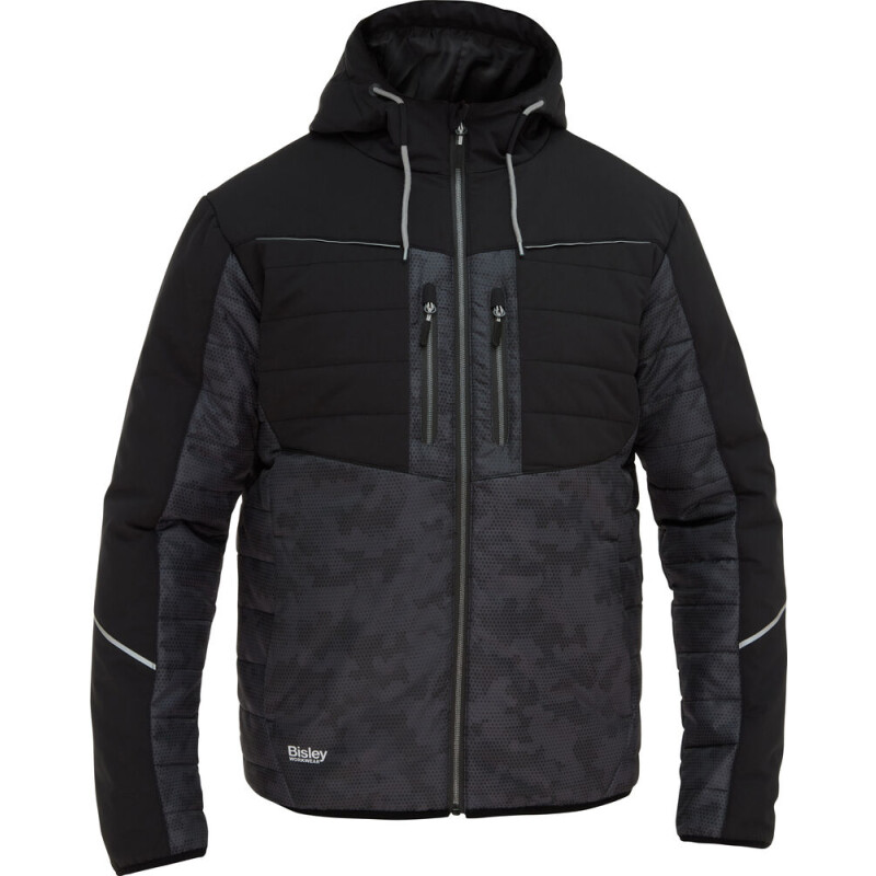 Bisley Allwetterjacke Berufsjacke LYON CAMO gefüttert mit Kapuze anthrazit 3XL Bisley Allwetterjacke Berufsjacke LYON CAMO gefüttert mit Kapuze anthrazit 3XL von Bisley