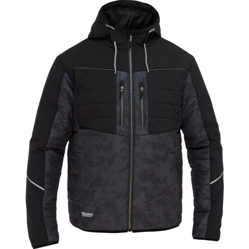 Bisley Allwetterjacke Berufsjacke LYON CAMO gefüttert mit Kapuze anthrazit M Bisley Allwetterjacke Berufsjacke LYON CAMO gefüttert mit Kapuze anthrazit M von Bisley