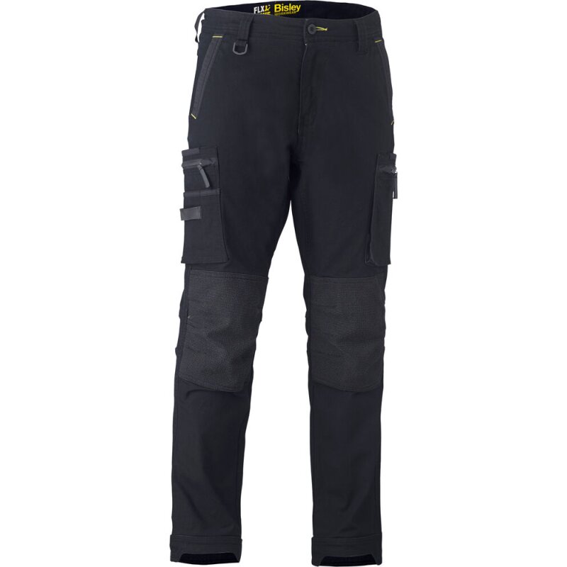 Bisley Arbeitshose CARGO Stretch-Baumwollgewebe mit Kniepolstertaschen schwarz Gr. 48 Bisley Arbeitshose CARGO Stretch-Baumwollgewebe mit Kniepolstertaschen schwarz Gr. 48 von Bisley