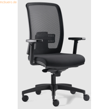 Bisley Bürodrehstuhl Cometa Netzlehne Kunststofffußkreuz RVD651/MR6651 Bisley Bürodrehstuhl Cometa Netzlehne Kunststofffußkreuz RVD651/MR6651 von Bisley
