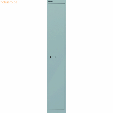 Bisley Garderobenschrank Office 1 Hutfachboden silver von Bisley