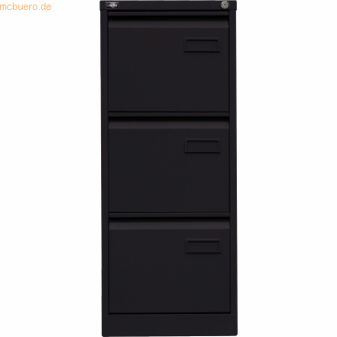 Bisley Hängeregistraturschrank Light 3 Schübe 1-bahnig schwarz Bisley Hängeregistraturschrank Light 3 Schübe 1-bahnig schwarz von Bisley