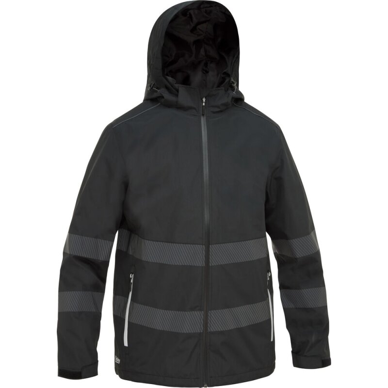 Bisley Regenjacke HARDIE SPRAY wasserdicht mit abnehmbarer Kapuze schwarz M Bisley Regenjacke HARDIE SPRAY wasserdicht mit abnehmbarer Kapuze schwarz M von Bisley