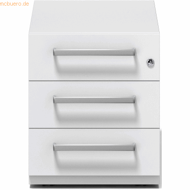 Bisley Rollcontainer Note Griff 3 Schübe verkehrsweiß Bisley Rollcontainer Note Griff 3 Schübe verkehrsweiß von Bisley