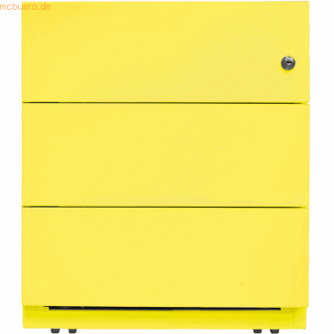 Bisley Rollcontainer Note NWA Stahl 3x Materialschub HxBxT 495x420x565 von Bisley