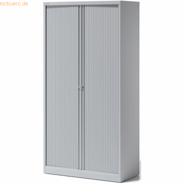 Bisley Rollladenschrank Essentials 4 Fachböden 5 Ordnerhöhen lichtgrau Bisley Rollladenschrank Essentials 4 Fachböden 5 Ordnerhöhen lichtgrau von Bisley