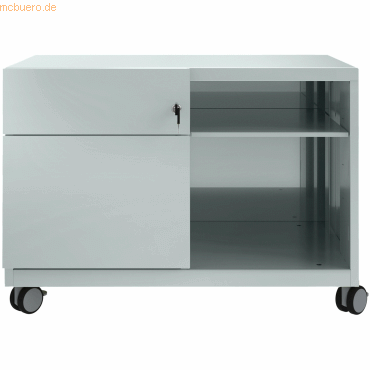 Bisley Rollschrank Note Caddy Schubladen links Rollschrank Note HxBxT von Bisley
