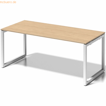 Bisley Schreibtisch Cito BxTxH 180x80x74cm ahorn Gestell verkehrsweiß Bisley Schreibtisch Cito BxTxH 180x80x74cm ahorn Gestell verkehrsweiß von Bisley