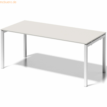 Bisley Schreibtisch Cito BxTxH 180x80x74cm grauweiß Gestell verkehrswe Bisley Schreibtisch Cito BxTxH 180x80x74cm grauweiß Gestell verkehrswe von Bisley