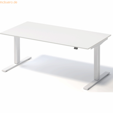 Bisley Schreibtisch Varia elektrisch höhenverstellbar BxHxT 1600x650-1 von Bisley