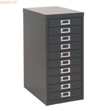 Bisley Schubladenschrank Basis A4 10 Schübe schwarz Bisley Schubladenschrank Basis A4 10 Schübe schwarz von Bisley