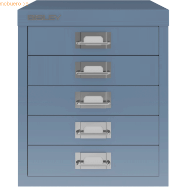 Bisley Schubladenschrank Basis A4 5 Schübe Bisley Blau Bisley Schubladenschrank Basis A4 5 Schübe Bisley Blau von Bisley