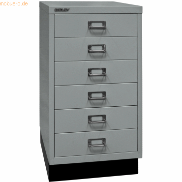 Bisley Schubladenschrank MultiDrawer 29er Serie Sockel A3 6 Schubladen Bisley Schubladenschrank MultiDrawer 29er Serie Sockel A3 6 Schubladen von Bisley