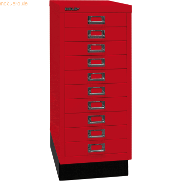 Bisley Schubladenschrank MultiDrawer 29er Serie Sockel A4 10 Schublade Bisley Schubladenschrank MultiDrawer 29er Serie Sockel A4 10 Schublade von Bisley