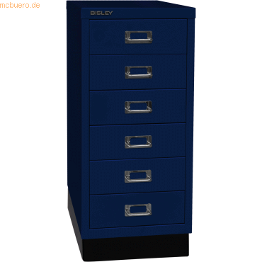 Bisley Schubladenschrank MultiDrawer 29er Serie Sockel A4 6 Schubladen Bisley Schubladenschrank MultiDrawer 29er Serie Sockel A4 6 Schubladen von Bisley
