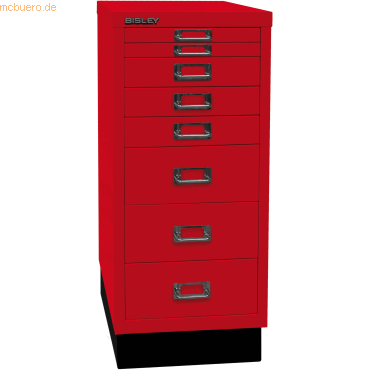 Bisley Schubladenschrank MultiDrawer 29er Serie Sockel A4 8 Schubladen Bisley Schubladenschrank MultiDrawer 29er Serie Sockel A4 8 Schubladen von Bisley