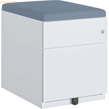 Bisley Sitzkissen für Containersystem BxT 42x77,5cm Farbe YB095 steel Bisley Sitzkissen für Containersystem BxT 42x77,5cm Farbe YB095 steel von Bisley