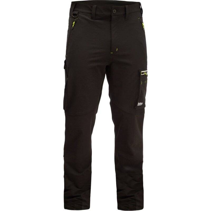 Bisley Stretch-Bundhose SKILL 4D TRS Arbeitshose mit Kniepolstertaschen schwarz Gr. 48 von Bisley