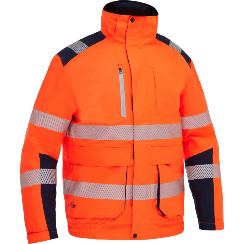 Bisley Warnschutzjacke HI VIS ERIC wasserdicht mit abnehmbarer Kapuze orange M Bisley Warnschutzjacke HI VIS ERIC wasserdicht mit abnehmbarer Kapuze orange M von Bisley