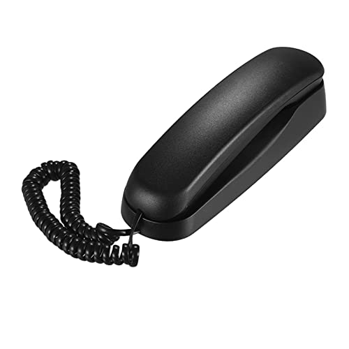 Bisofice Schnurgebundenes Telefon, Desktop Festnetztelefon, Wandmontierbares Festnetztelefon, unterstützt Stummschaltung/Pause/Erinnerungsfunktionen für Zuhause, Hotel, Büro von Bisofice