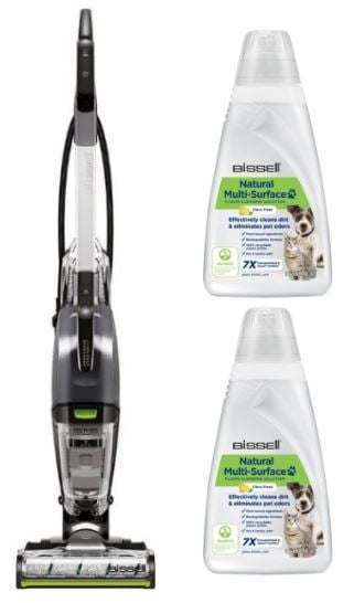 Bissell - Crosswave Hydrostem Pet Select&2x Cleaning Solution Natural Multi-Surface Pet 1L - Bundle von Bissell