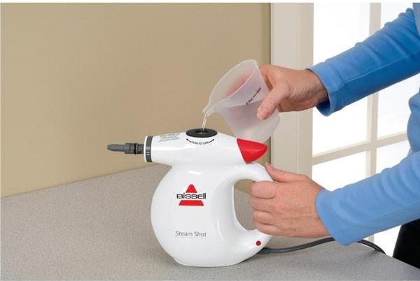 Bissell Steam Shot Tragbarer Dampfreiniger 0.36l 1050W Blau - Titan (2635J) von Bissell