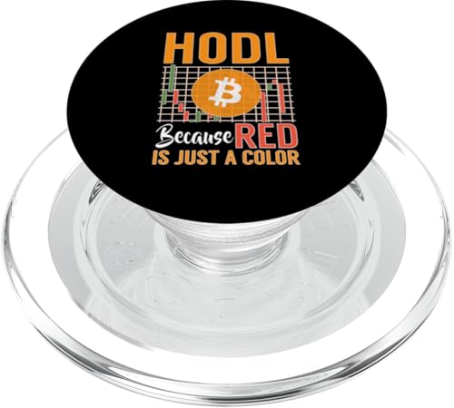 Kryptowährung: HODL - Weil Rot nur eine Farbe ist PopSockets PopGrip für MagSafe Kryptowährung: HODL - Weil Rot nur eine Farbe ist PopSockets PopGrip für MagSafe von Bitcoin Cryptocurrency Blockchain Designs
