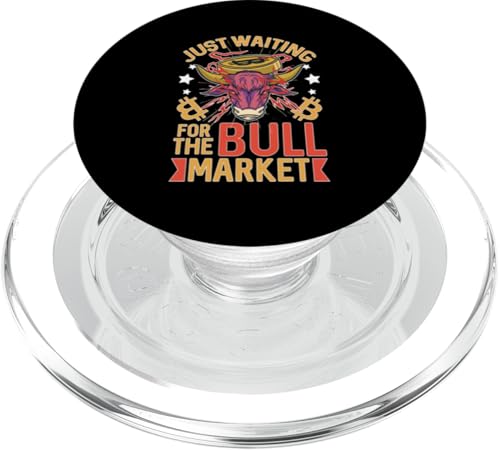 Kryptowährung: Ich warte nur auf den Bullenmarkt PopSockets PopGrip für MagSafe von Bitcoin Cryptocurrency Blockchain Designs