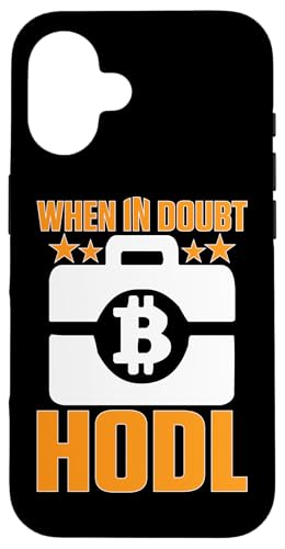 Kryptowährung: Im Zweifelsfall HODL. Hülle für iPhone 16 Kryptowährung: Im Zweifelsfall HODL. Hülle für iPhone 16 von Bitcoin Cryptocurrency Blockchain Designs