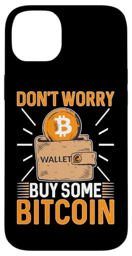 Kryptowährung: Keine Sorge, kaufen Sie etwas Bitcoin Hülle für iPhone 14 Plus von Bitcoin Cryptocurrency Blockchain Designs