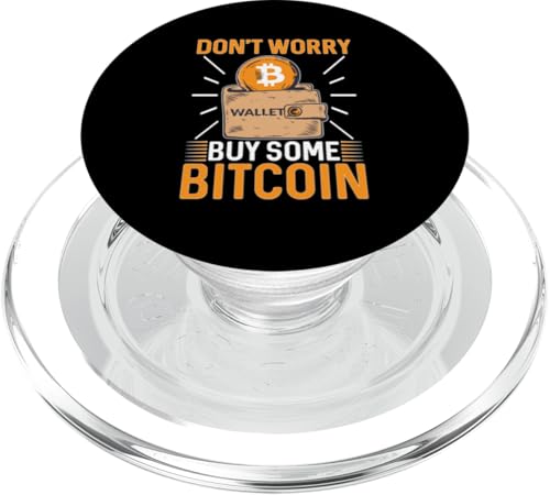 Kryptowährung: Keine Sorge, kaufen Sie etwas Bitcoin PopSockets PopGrip für MagSafe Kryptowährung: Keine Sorge, kaufen Sie etwas Bitcoin PopSockets PopGrip für MagSafe von Bitcoin Cryptocurrency Blockchain Designs