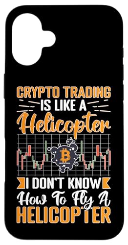 Kryptowährung: Krypto-Handel ist wie ein Hubschrauber Hülle für iPhone 16 Plus Kryptowährung: Krypto-Handel ist wie ein Hubschrauber Hülle für iPhone 16 Plus von Bitcoin Cryptocurrency Blockchain Designs