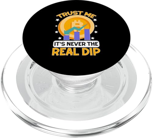 Kryptowährung: Vertrauen Sie mir, es ist nie der wahre Einbruch PopSockets PopGrip für MagSafe von Bitcoin Cryptocurrency Blockchain Designs