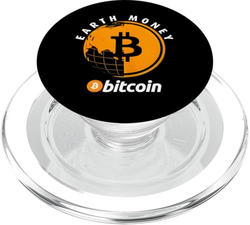 Bitcoin Earth Money Bitcoin Logo mit Globus Crypto Männer Frauen PopSockets PopGrip für MagSafe Bitcoin Earth Money Bitcoin Logo mit Globus Crypto Männer Frauen PopSockets PopGrip für MagSafe von Bitcoin Cryptofashion