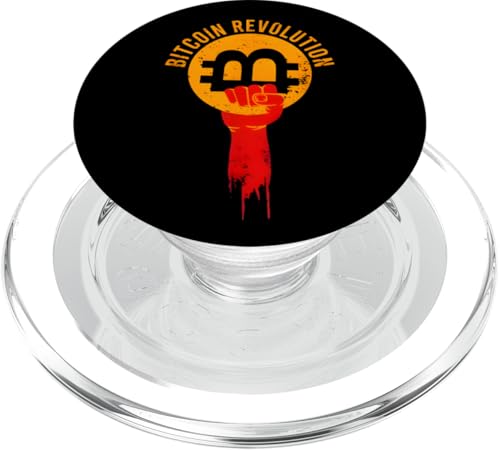 Bitcoin Revolution BTC Kryptowährung Münze Blockchain Geschenke PopSockets PopGrip für MagSafe Bitcoin Revolution BTC Kryptowährung Münze Blockchain Geschenke PopSockets PopGrip für MagSafe von Bitcoin Cryptofashion