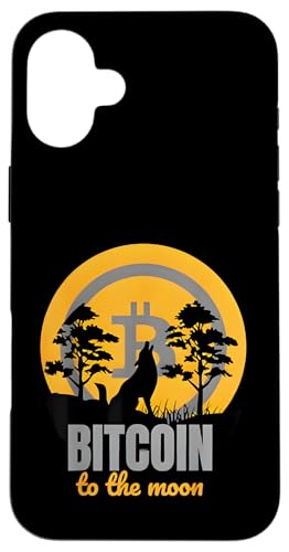 Bitcoin to the Moon BTC Crypto Funny HODL Heulender Wolf Hülle für iPhone 16 Plus Bitcoin to the Moon BTC Crypto Funny HODL Heulender Wolf Hülle für iPhone 16 Plus von Bitcoin Cryptofashion