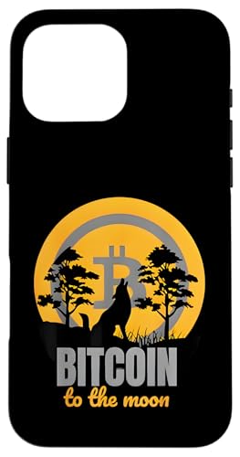Bitcoin to the Moon BTC Crypto Funny HODL Heulender Wolf Hülle für iPhone 16 Pro Max Bitcoin to the Moon BTC Crypto Funny HODL Heulender Wolf Hülle für iPhone 16 Pro Max von Bitcoin Cryptofashion