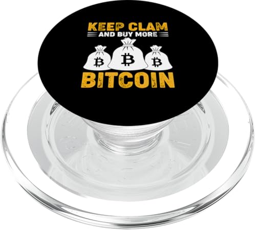 Bleiben Sie ruhig und kaufen Sie mehr Bitcoin Cryptocurrency Trader Miner PopSockets PopGrip für MagSafe Bleiben Sie ruhig und kaufen Sie mehr Bitcoin Cryptocurrency Trader Miner PopSockets PopGrip für MagSafe von Bitcoin Cryptofashion