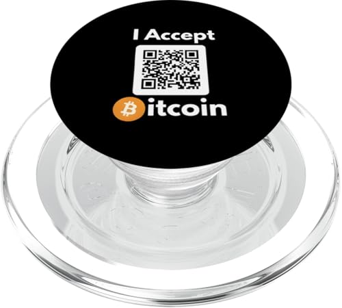 I Accept Bitcoin - BTC Kryptowährung Geschenke für Männer Frauen PopSockets PopGrip für MagSafe I Accept Bitcoin - BTC Kryptowährung Geschenke für Männer Frauen PopSockets PopGrip für MagSafe von Bitcoin Cryptofashion
